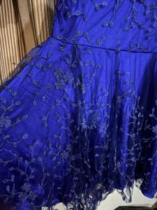 Heavy Blue Gown.