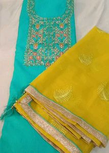 Embroidered Dress Material