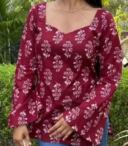 Brand new trendy Corset back kurti