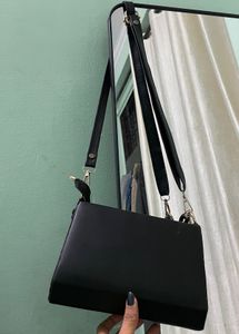 Stylish Black Crossbody Bag