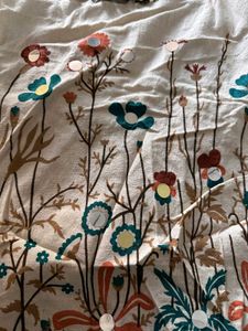 Floral Embroidered short Kurta