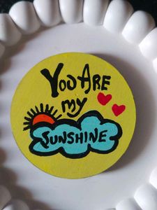 Sunshine Fridge magnet