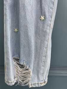 Star Embellished Jeans