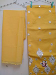 Yellow Allover Suit