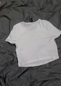 Black pink × H&amp;M Crop Top