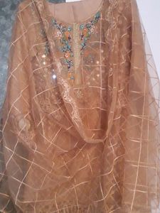 Beautiful Pakistani  High Low dress  3pc