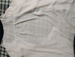 Off White Korean Shirt