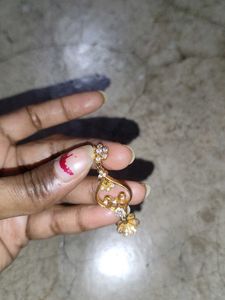 Silver Jhumka Earrings