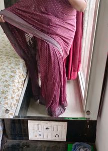 Georgette Pure Fabric Saree