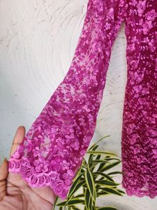 Mauve/Magenta Shade Beautiful Flared Kurta