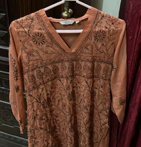 Orange Kurti