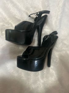 Black Platform Heels