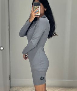 Bodycon Grey Dress From H&M