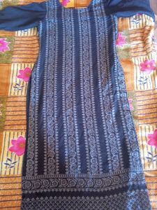 Black Kurta Set With Dupatta
