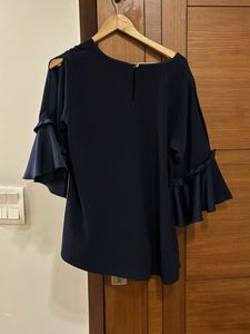 Elegant Navy Blue Top