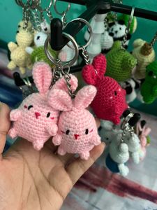 Crochet Handmade Amigurumi Keychain✨😍