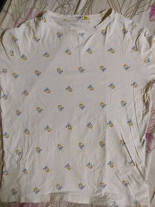 Unisex Donald Duck Tshirt(Size- L)