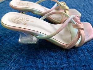 Multicolored Prism Heel