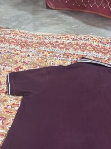 Burgundy Polo T-Shirt