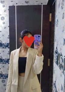 Beige Blazer &amp; Pant 🦄🌈
