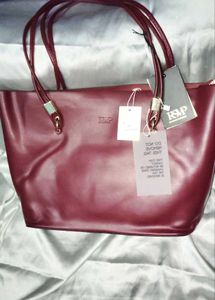 RSVP Classic Maroon Tote Bag