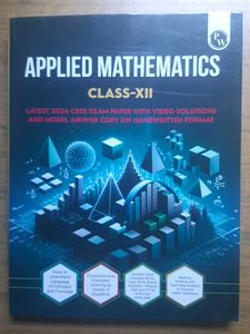 Applied Mathematics Class XII - 2024 CBSE