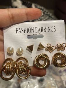 Korean Earrings Combo