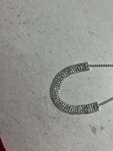 White Stone Necklace