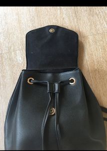 Preloved Faux leather Forever 21 Backpack