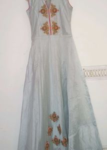 Ethnic Grey Gown