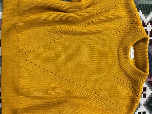 Mustard Knit Sweater