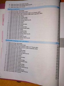 Class 10 Cbse Past Year Solved Paper
