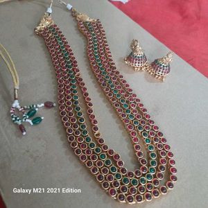 Necklace Jewellery Set with Earrings