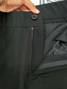 Black Wide Leg Trousers