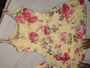 Cute Floral Dress Set
