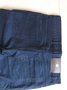 Navy Blue Regular Fit Jeans