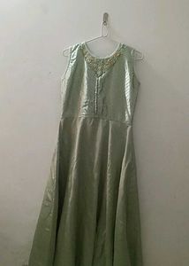 Green Long Gown