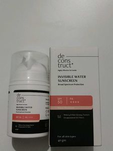 Deconstruct Invisible Water Sunscreen SPF 50 40 g
