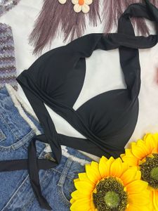 Black Halter Top