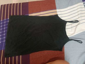 Splash Basics Long Spaghetti White &amp; Black