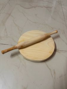 Chakla Belan Wooden Rolling Pin & Board