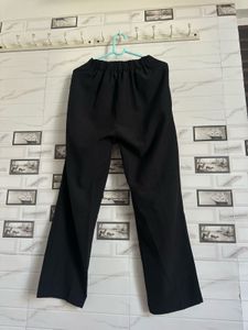 Black Wide Leg Trousers