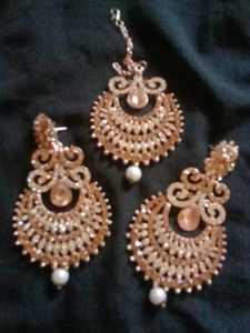 Elegant Gold Plated Jewelry Set