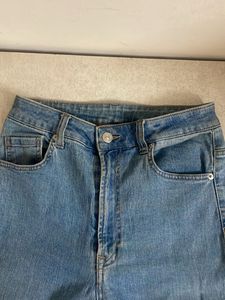 H&amp;m Ribbed Cotton Trousers