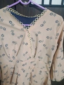 Nude colour Top for women