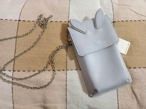 Miniso Cat Ears Sling Bag ( Grey Color )