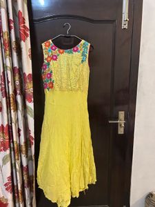Embellished Flowy Dress