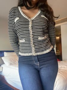 Black Korean Cardigan Size S/M