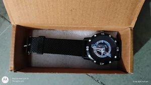 Stylish Black Wrist Watch