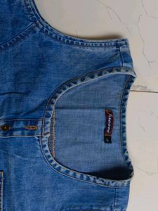 Vintage Denim Mini Dress